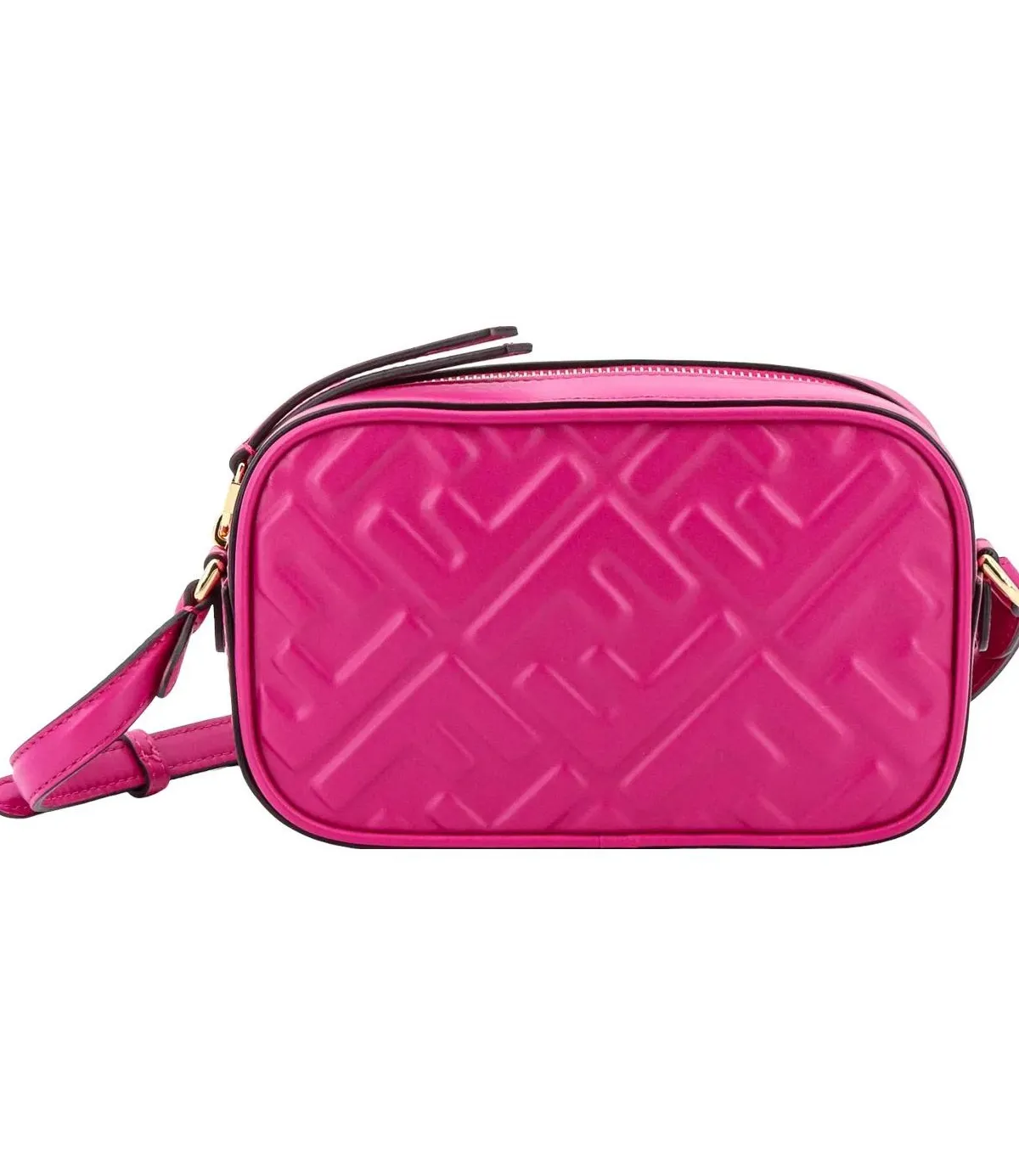 FENDI Calfskin Camera Bag Pink