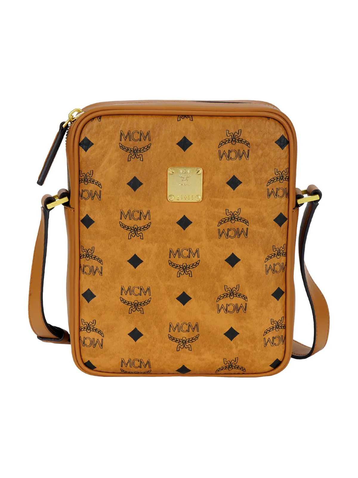 MCM Klassik Visetos Crossbody Bags
