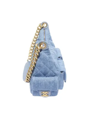 CHANEL Denim Light Blue