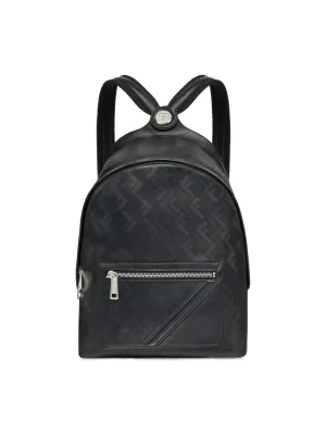 FENDI Calfskin Backpack Men's Black