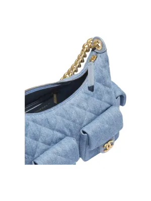 CHANEL Denim Light Blue