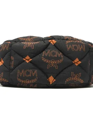 MCM Nylon Hobo Black
