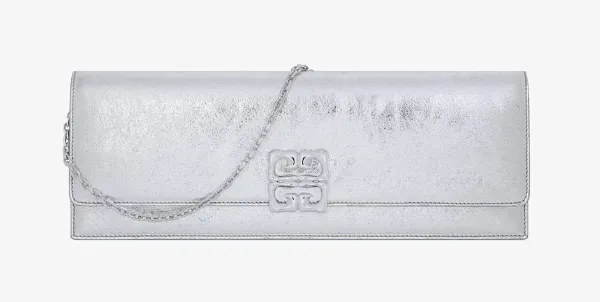 Product GIVENCHY 4G Liquid Clutch bag in laminated leather Image
