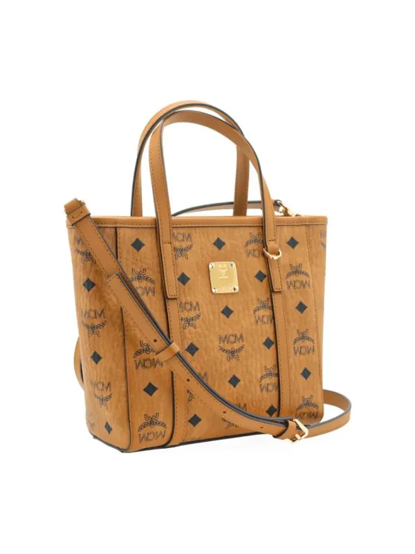 Product MCM Toni Shopper Mini Visetos Black Image