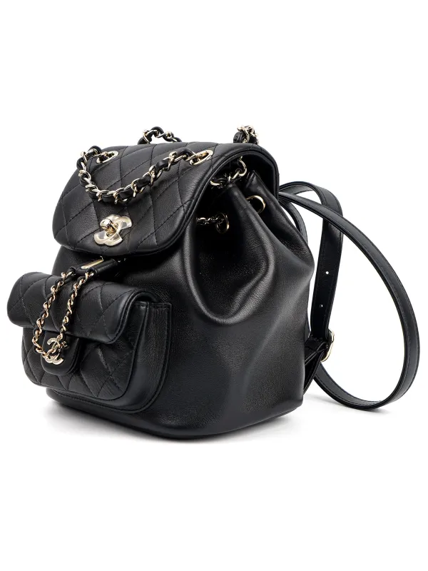 Product CHANEL Duma Cow Leather Black Image
