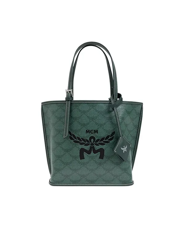 Product MCM Leather Handbag Mini Green Image