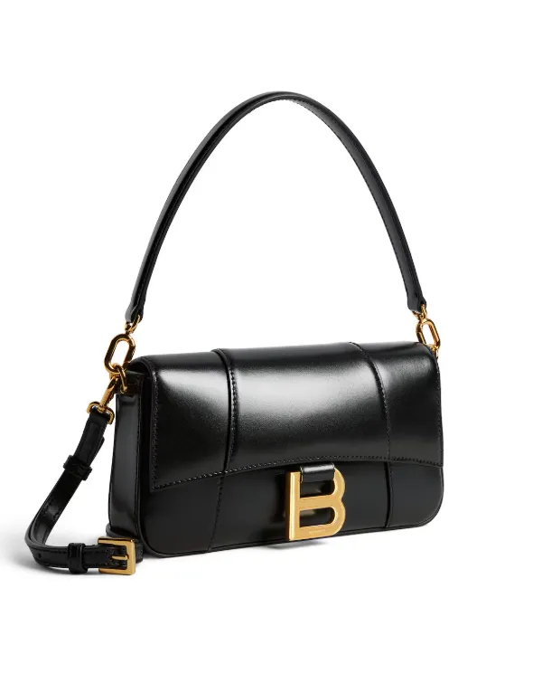 Product BALENCIAGA Women's Hourglass Small Sling Bag in Black Image