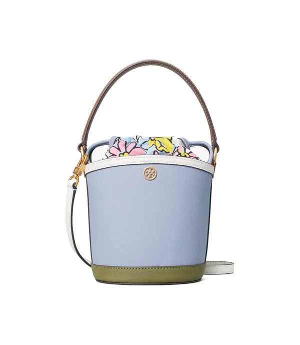 Product TORY BURCH Robinson Textured Cloud Blue Image