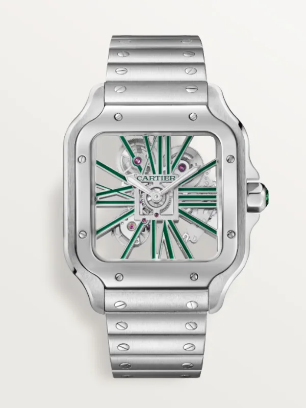Product Santos de Cartier skeleton watch Image