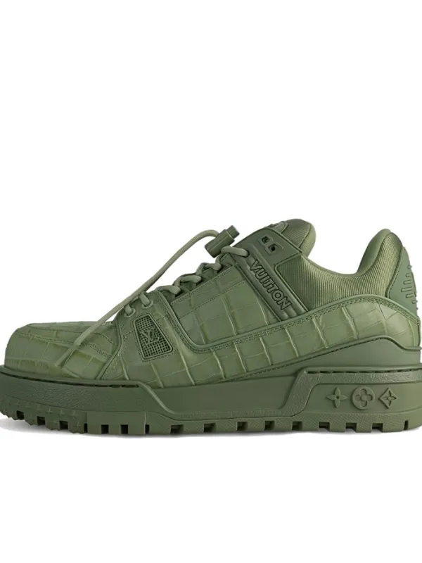 Product LOUIS VUITTON Trainer Maxi Sneaker Khaki Image