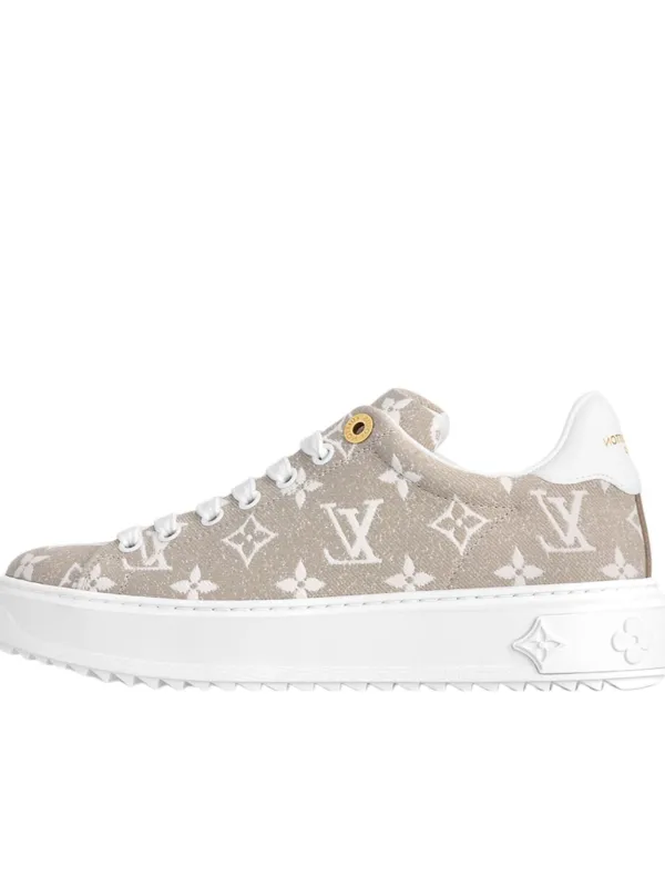Product LOUIS VUITTON Time Out Low Top Skateboard Beige Image