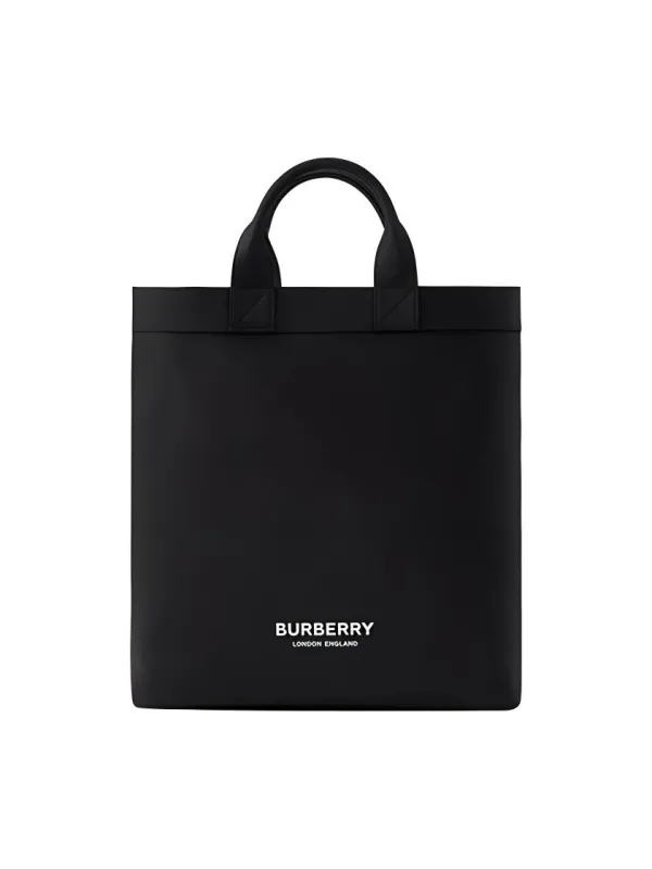 Product Burberry Artie Series Leather Tote Bag Black Image