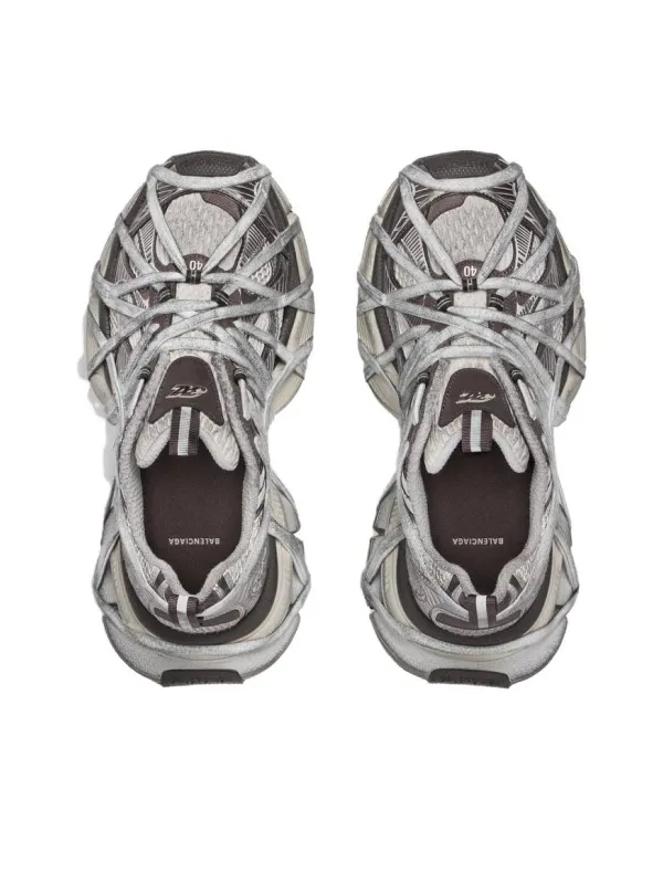 Product Balenciaga 3XL Extreme Lace Sneakers 'Brown Grey Beige Mesh And Polyurethane' Image