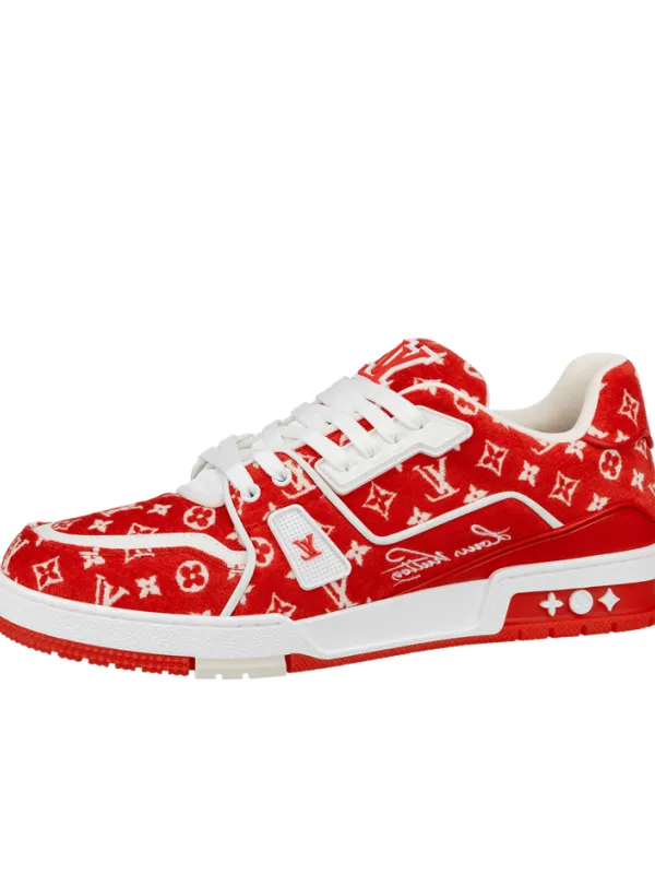 Product LOUIS VUITTON Trainer Sneakers 'Red Monogram' Image