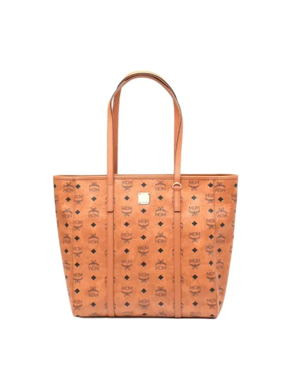 Product MCM Anya Top Zip Medium Cognac Image