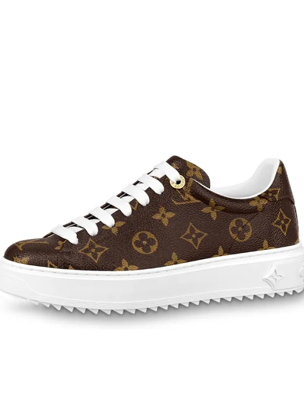 Product LOUIS VUITTON Time Out Sneakers 'Brown Monogram' Image