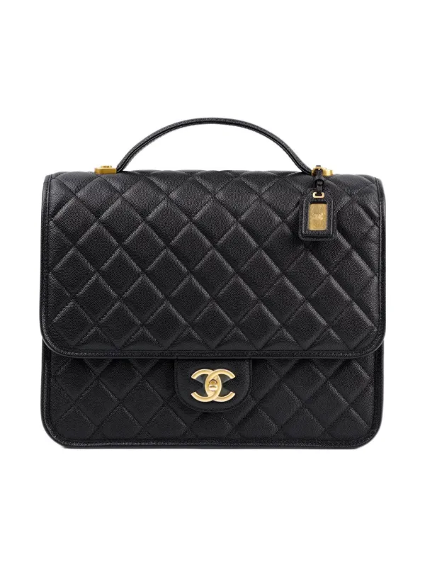 Product CHANEL 22K Autumn And Winter Cow Leather Black Image
