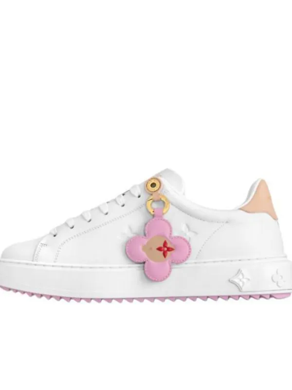 Product LOUIS VUITTON Time Out Low-Top Skateboard White Image