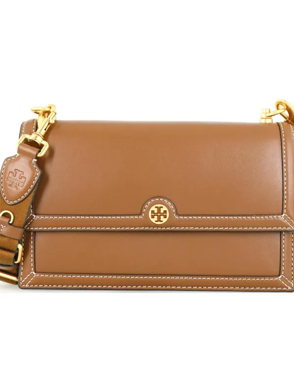 Product TORY BURCH Monogram Leather Caramel Brown Image
