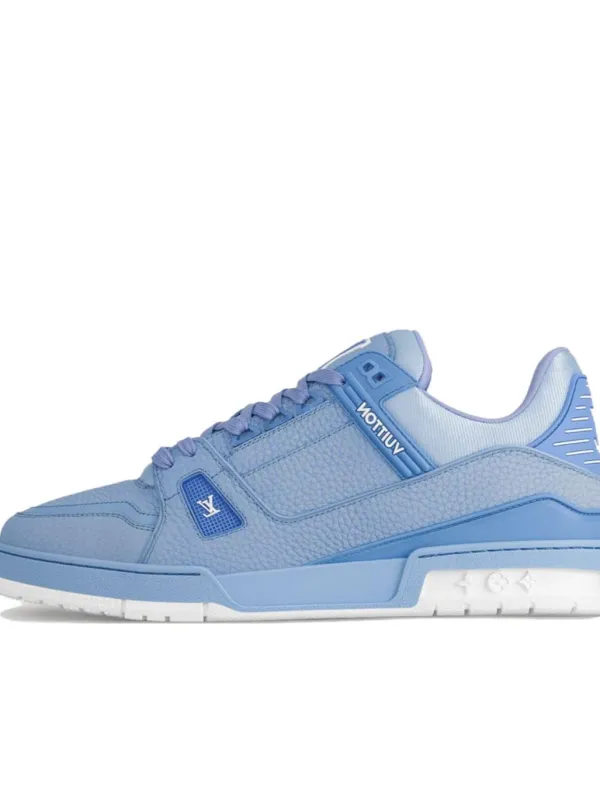 Product LOUIS VUITTON Trainer Light Blue White Image