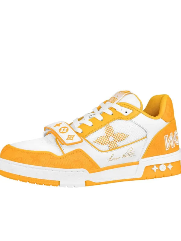 Product LOUIS VUITTON Trainer 'White Yellow Velcro' Image