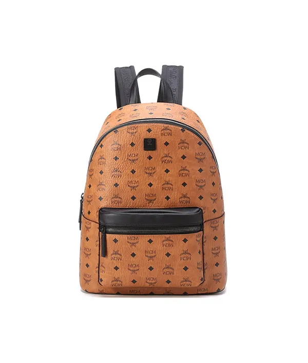 Product MCM Stark Visetos Coated Canvas Backpack Large Brown Image