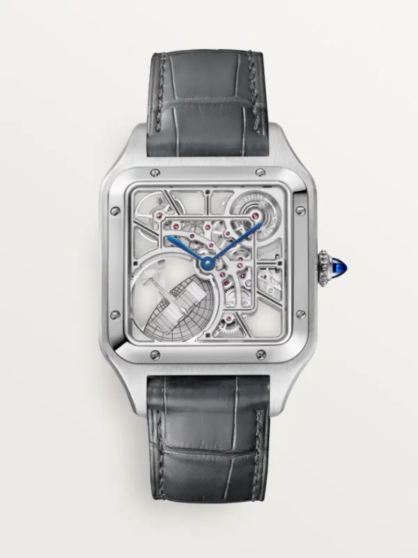Product Cartier Santos-Dumont Skeleton Watch with micro-rotor Image