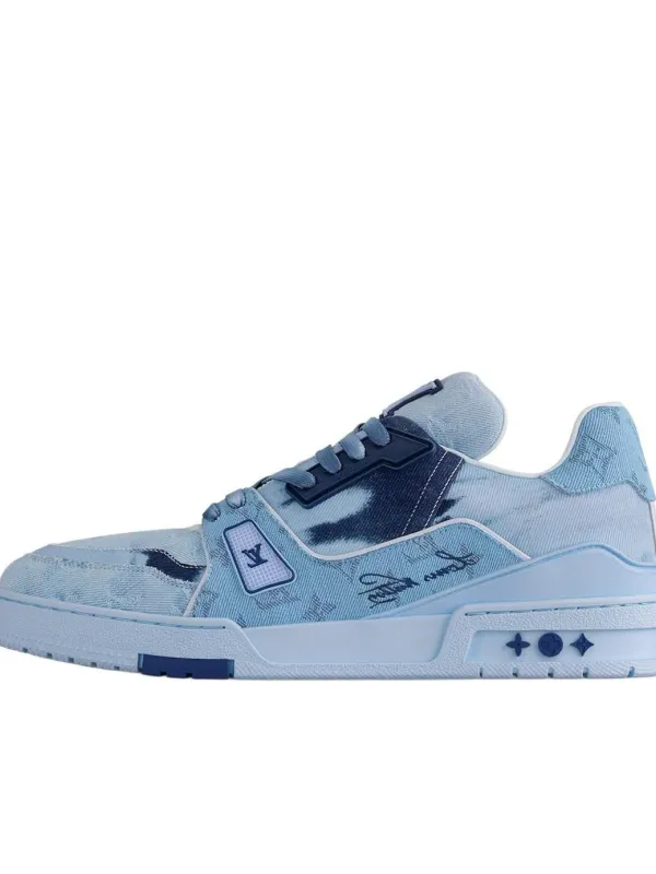 Product LOUIS VUITTON Skateboard Shoes Men's Blue Image