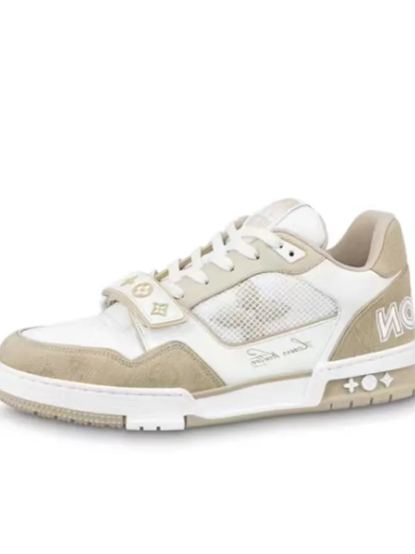 Product LOUIS VUITTON Trainer 'White Beige Velcro' Image