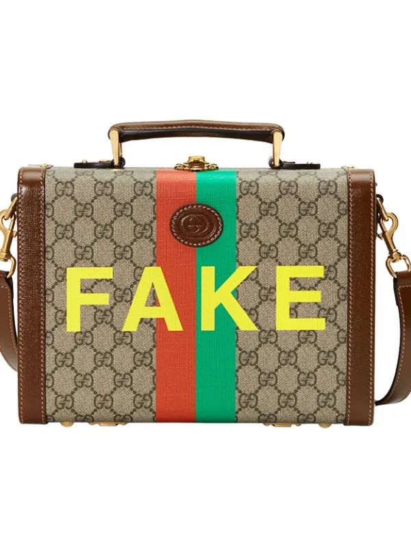 Product GUCCI Canvas With Leather Brown Image