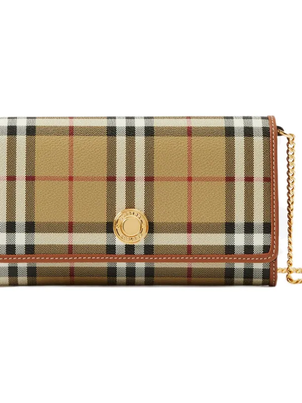 Product Burberry Polyester Cow Leather Wallet Beige Image