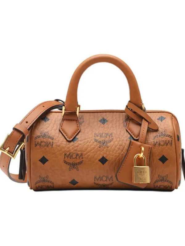 Product MCM Canvas With Leather Mini Brown Image
