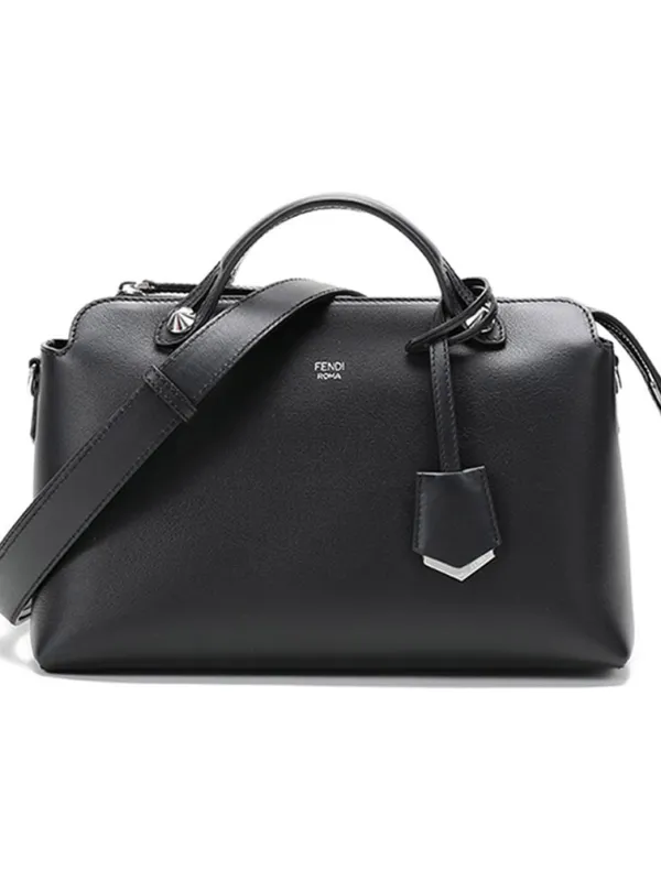 Product FENDI By The Way Series Calfskin Boston Bag Black Image