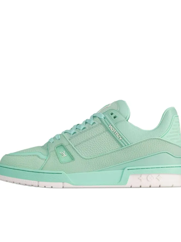 Product LOUIS VUITTON Trainer Mint Green White Image