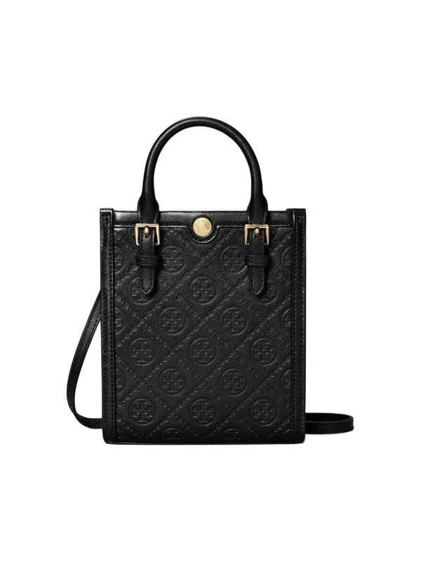 Product TORY BURCH Monogram Leather Black Image
