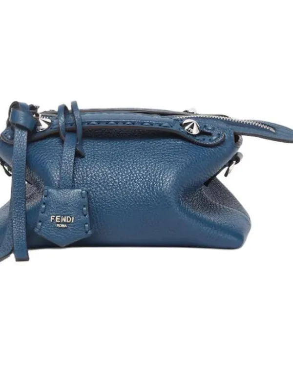 Product FENDI Calfskin Handbag Blue Image