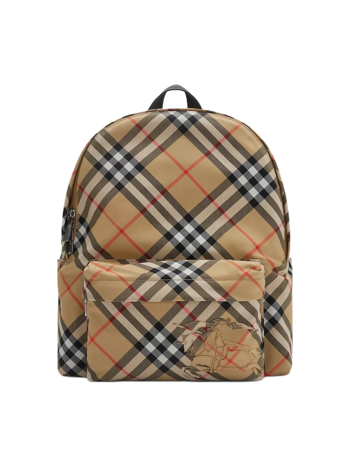 Burberry Polyester Backpack Sandy Beige