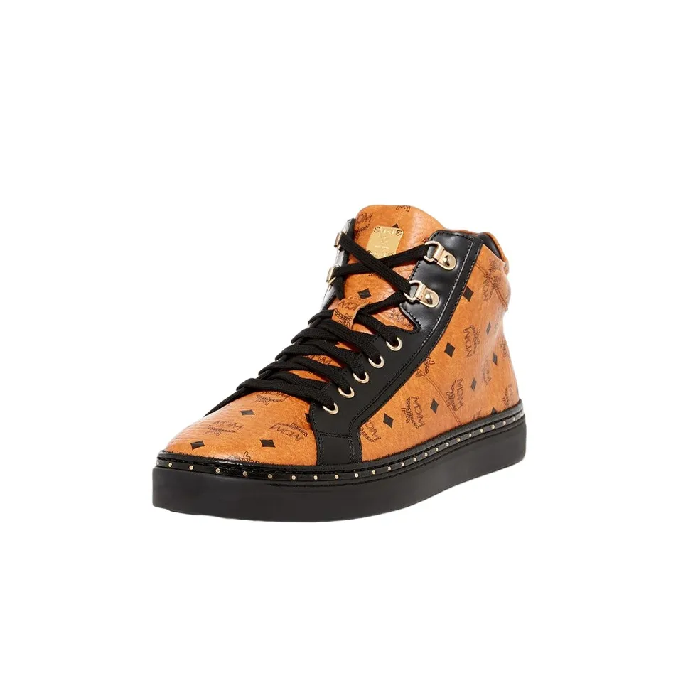 MCM Stylish Skateboarding Shoes Unisex Orange