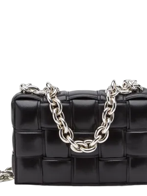 Bottega Veneta Cassette Bag with Chain
