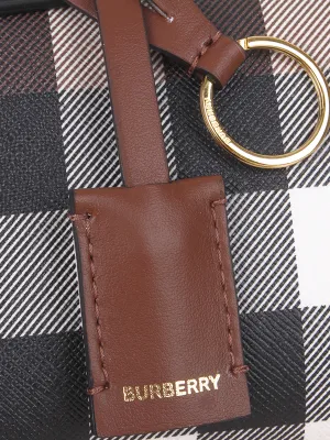 Burberry Mini Checkered Barrel Bag
