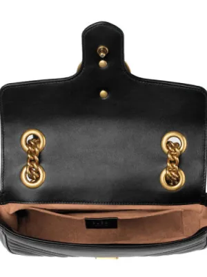 GUCCI Marmont super mini black