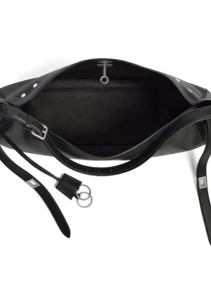 BALENCIAGA Bel Air Medium Shoulder Bag in Black
