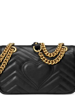 GUCCI Marmont super mini black