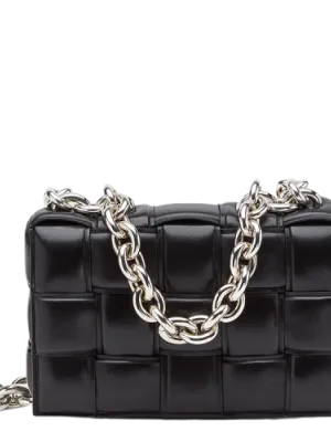 Bottega Veneta Cassette Bag with Chain
