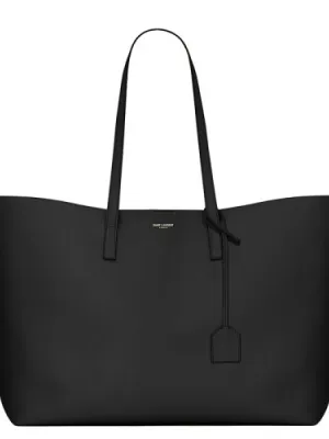 SAINT LAURENT PARIS shopping black leather