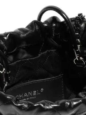 Chanel Drawstring Bucket Bag