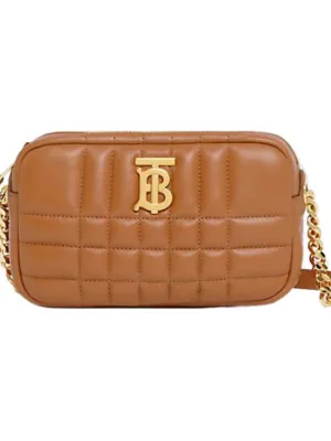 Burberry Lola Bag Sheepskin Brown