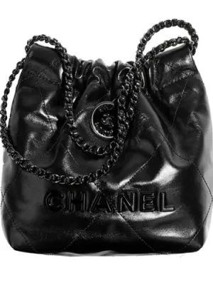 Chanel Drawstring Bucket Bag