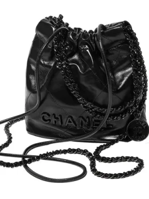 Chanel Drawstring Bucket Bag