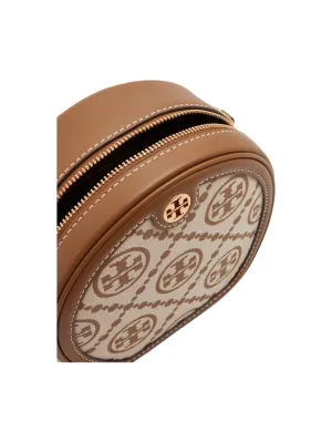 TORY BURCH Monogram Jacquard Hazelnut Brown